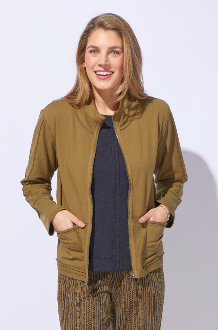 ESCAPE OCEAN FRONT TERRY SEASIDE JACKET F25E