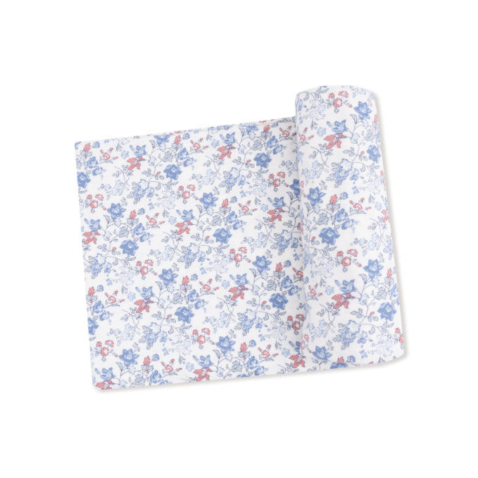Angel Dear Country Girl Floral Swaddle Blanket