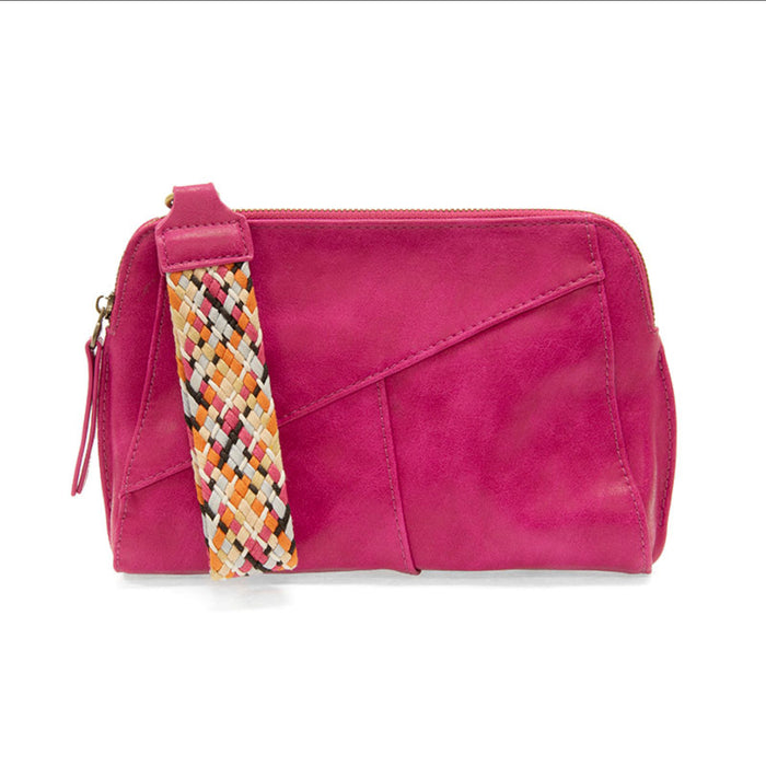 Joy Susan Gigi Crossbody with Woven Wristlet Strap