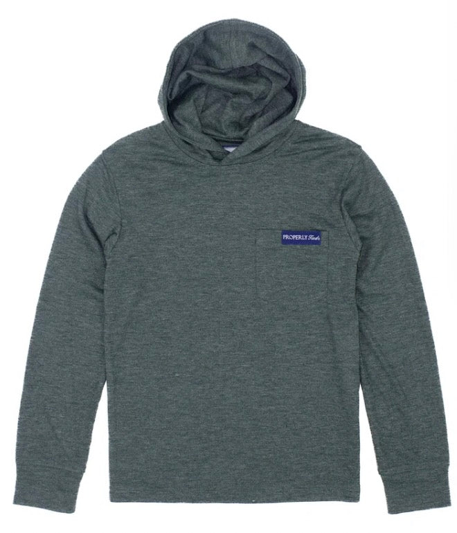 Properly Tied Boys Portland Hoodie Forest