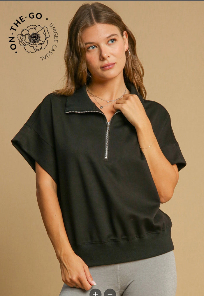 Luxeknit Relaxed Half-Zip Pullover