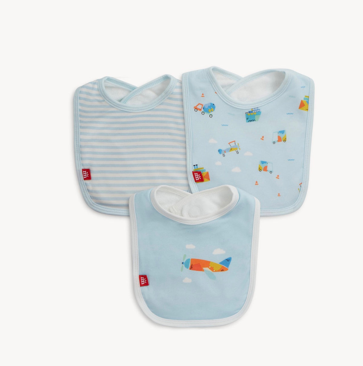 Magnetic Me You Haul  Modal Magnetic Bib 3-pack