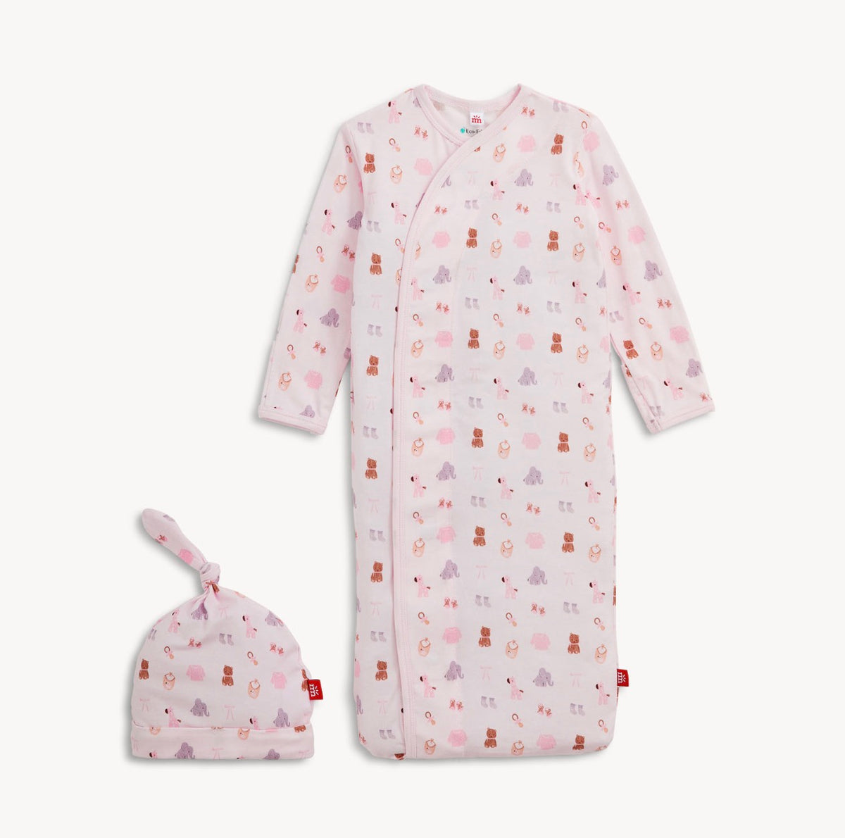 Magnetic Me- Magnetic Gown & Hat Set- Nursery Nostalgia Pink