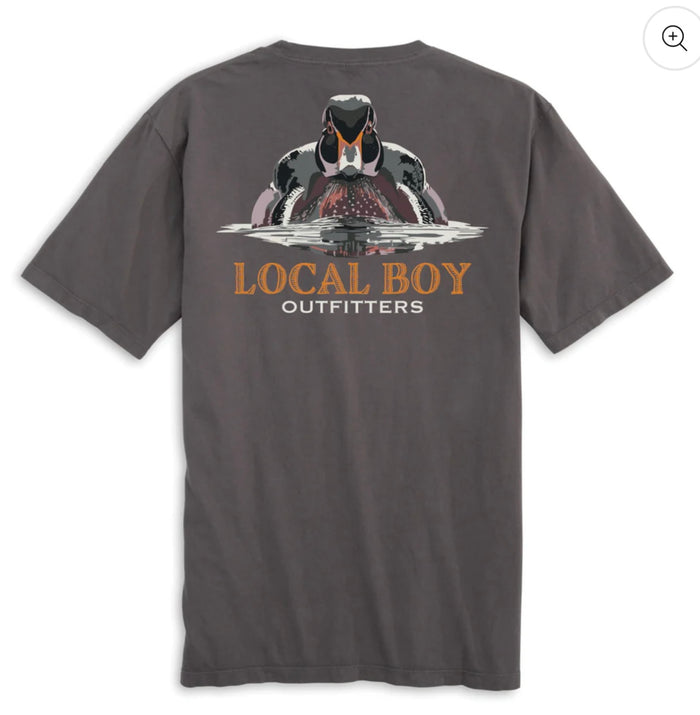 Local Boy-Woodrow SS T-Shirt-GRY