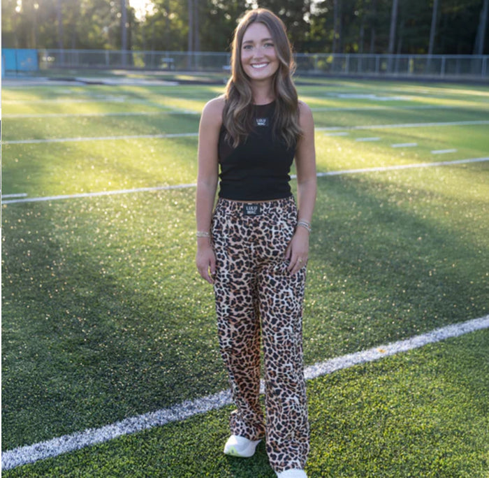 LULU MAC PALP- LEOPARD PANT