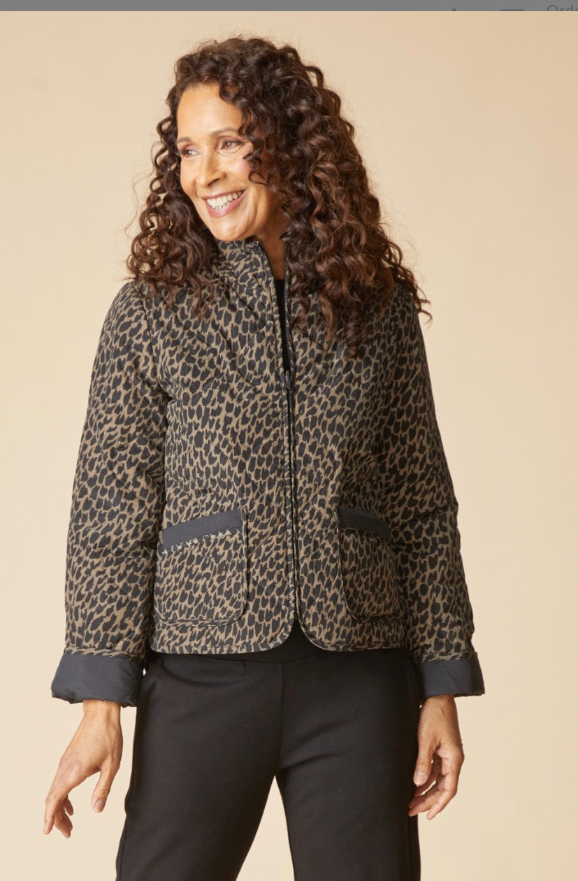 HABITAT REVERSIBLE PRINT QLT PUFFER COAT
