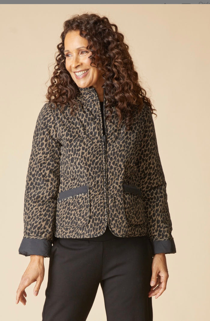 HABITAT REVERSIBLE PRINT QLT PUFFER COAT