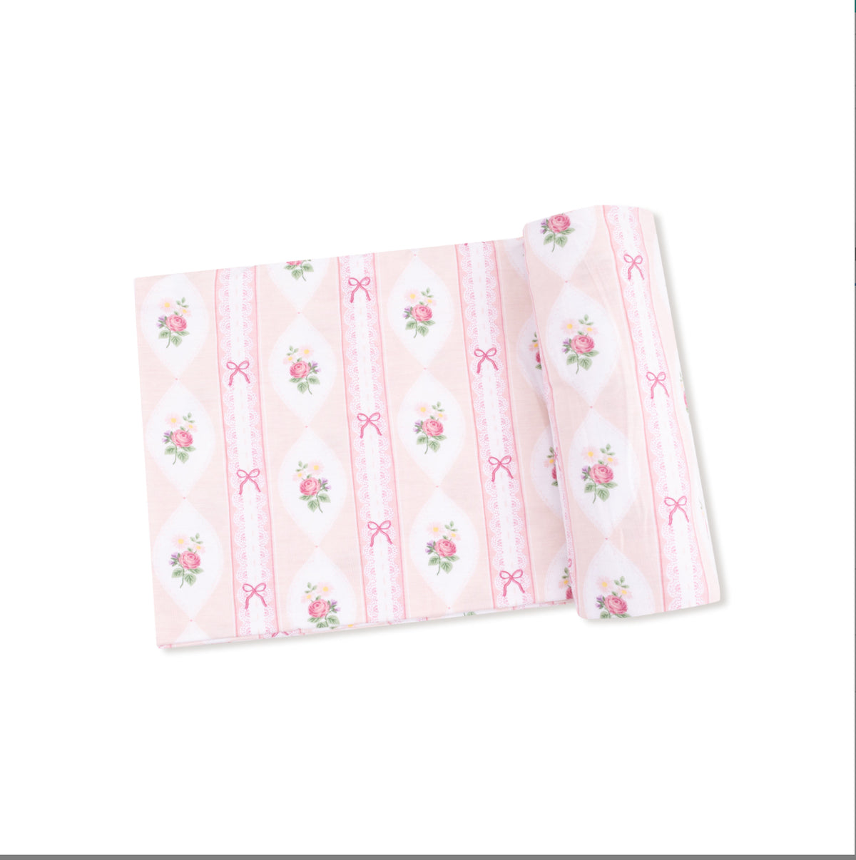 Angel Dear Ogee Lace Floral - Swaddle Blanket