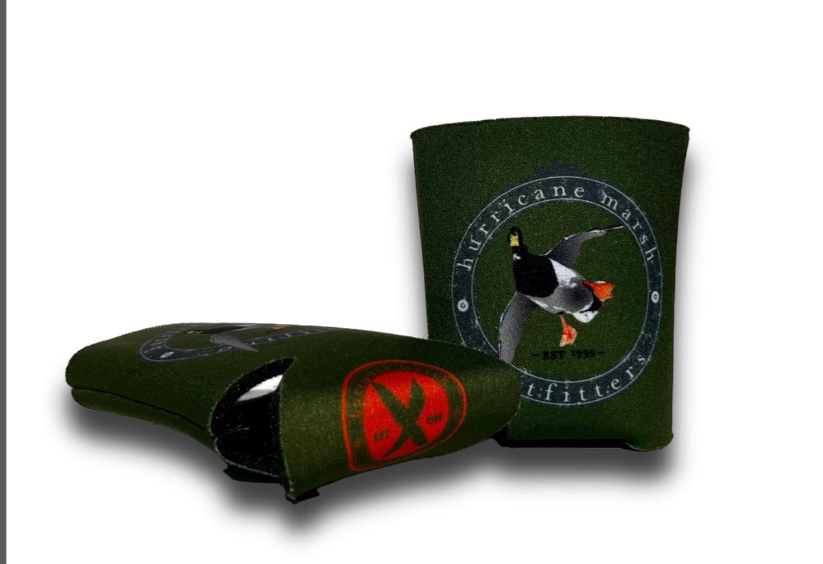 Hurricane Marsh-Red Leg KOOZIE