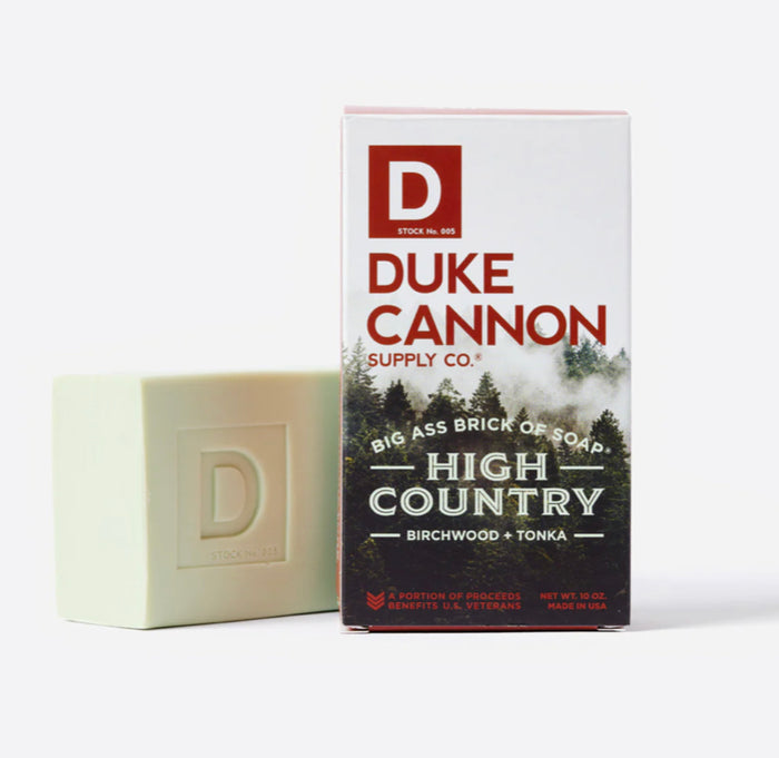 Duke Cannon -  BIG ASS BRICK OF SOAP - HIGH COUNTRY