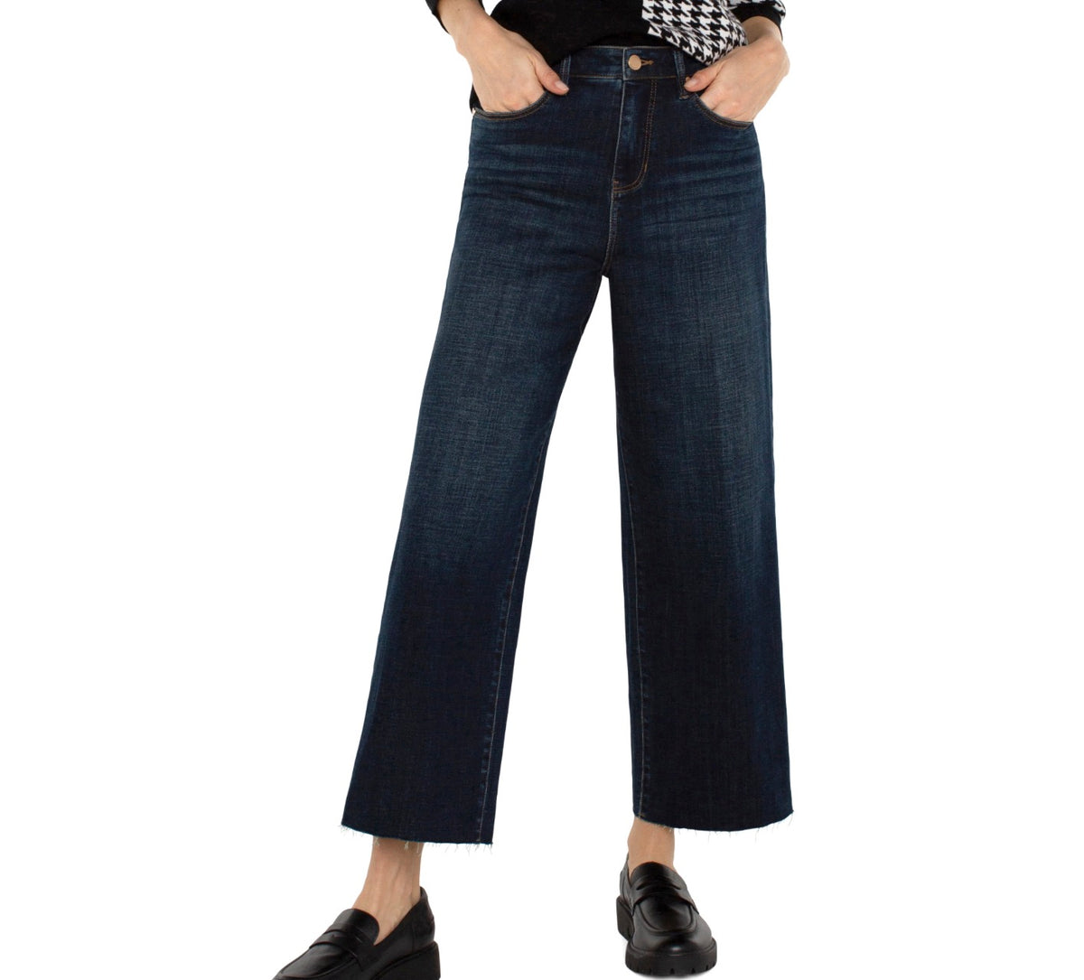 Liverpool Stride Hi-rise With Cut Hem