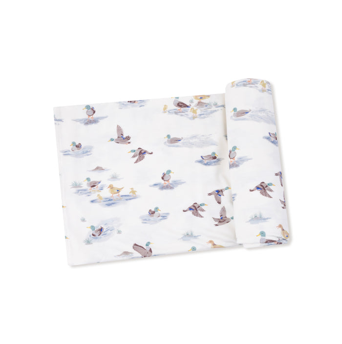Angel Dear Migrating Mallards - Swaddle Blanket