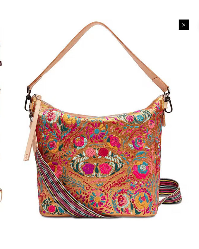 Consuela Bronzer Hobo Bag