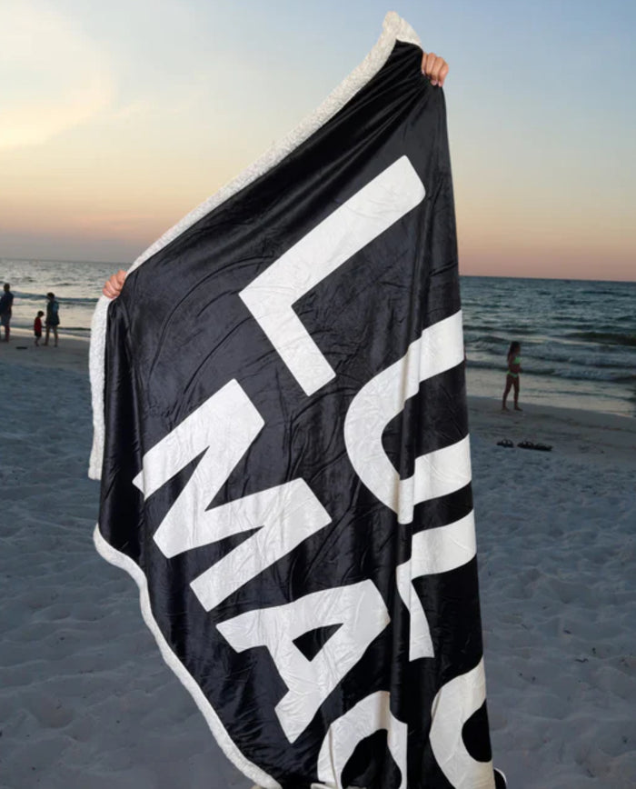 LULU MAC BLANKET BLACK
