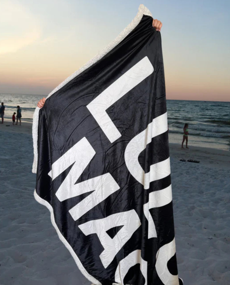 LULU MAC BLANKET BLACK