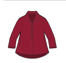 HABITAT EXPRESS SOLID HIDDEN PLACKET SHIRT