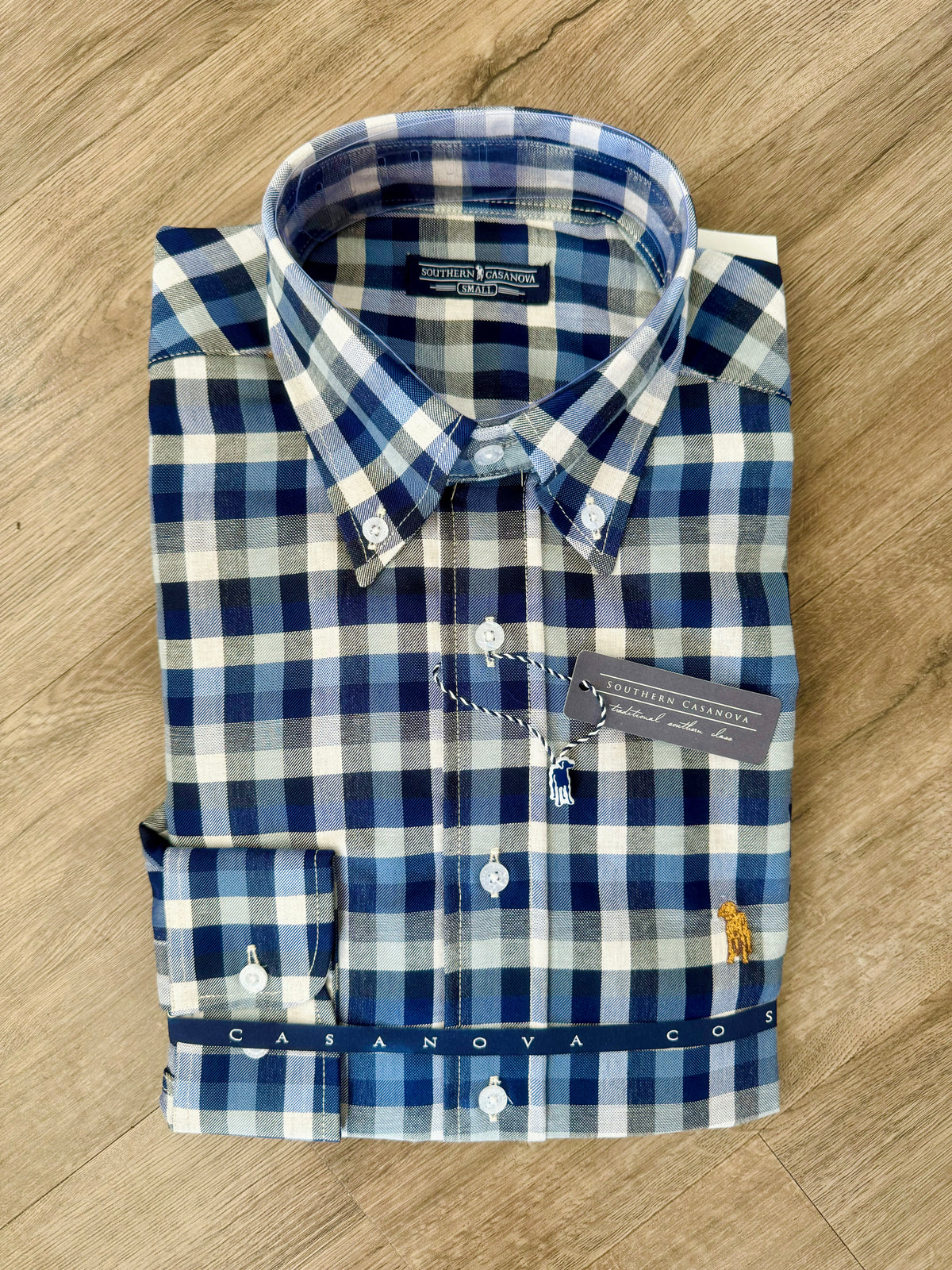 Southern Casanova-LS Button Down-Artifact Check