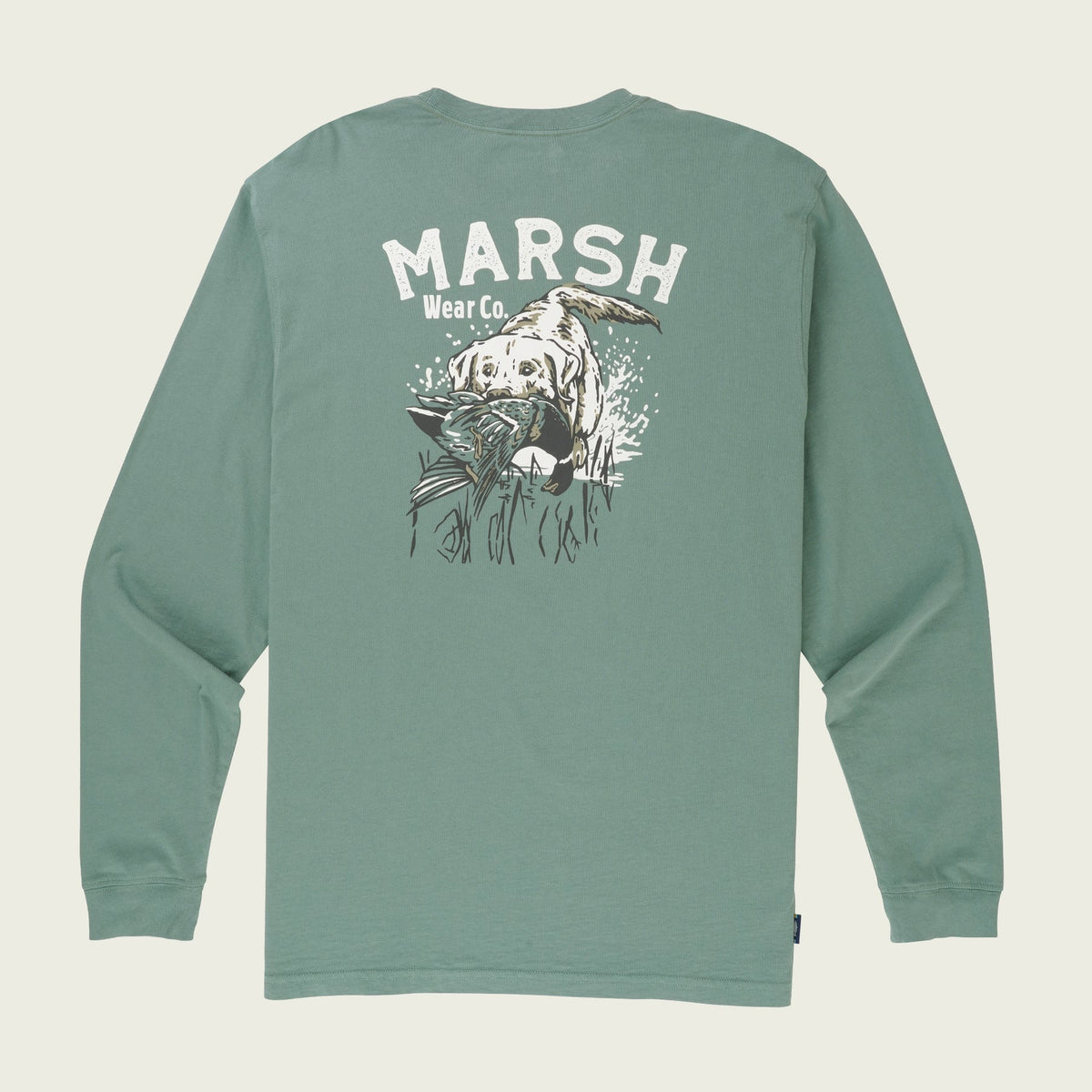 Marsh Wear-Red Catch LS T-Shirt