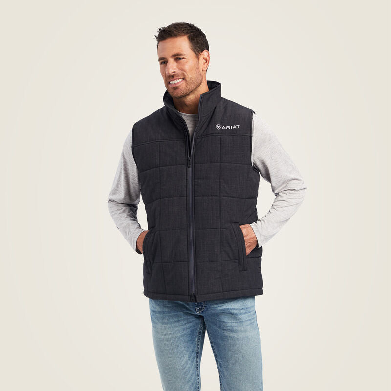 Ariat-Crius Insulated Vest Black