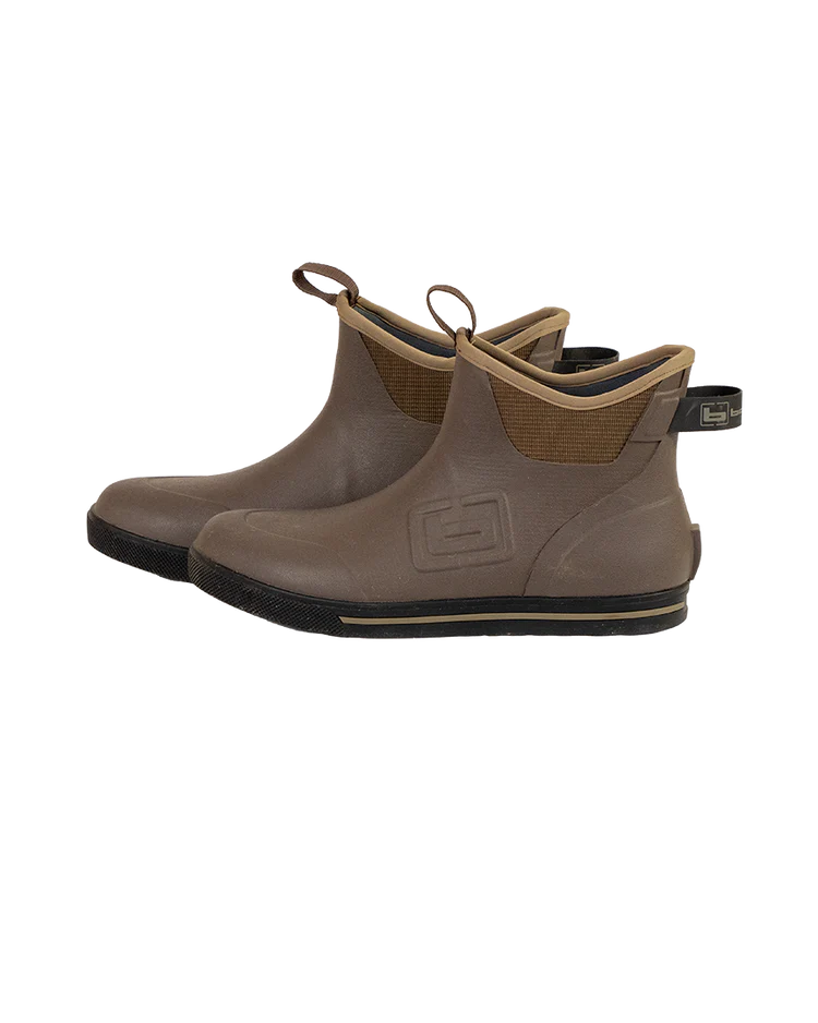 Banded- deck boot marsh brown