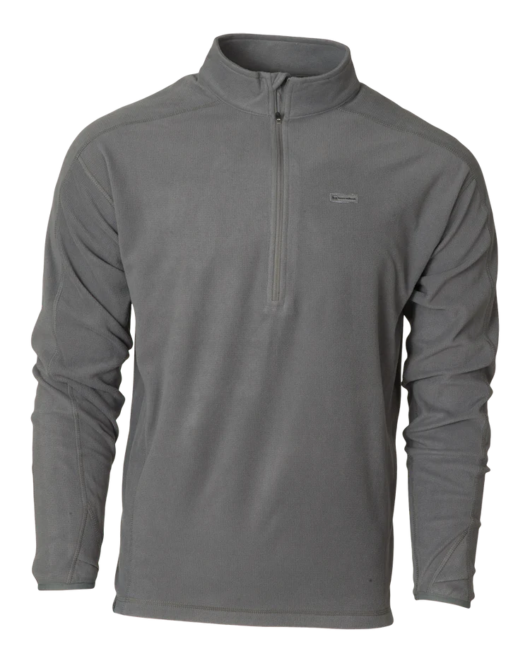 Banded-Waffle Fleece 1/4 Zip