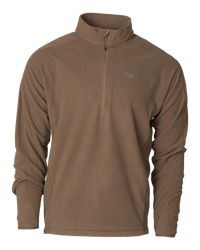 Banded-Waffle Fleece 1/4 Zip