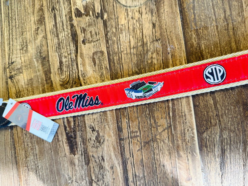 Zep-Pro ribbon belt ole miss collage