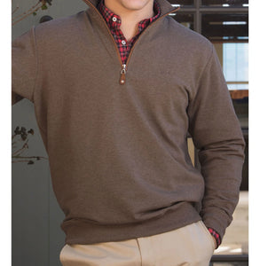 Coastal cotton-French Terry Quarter Zip