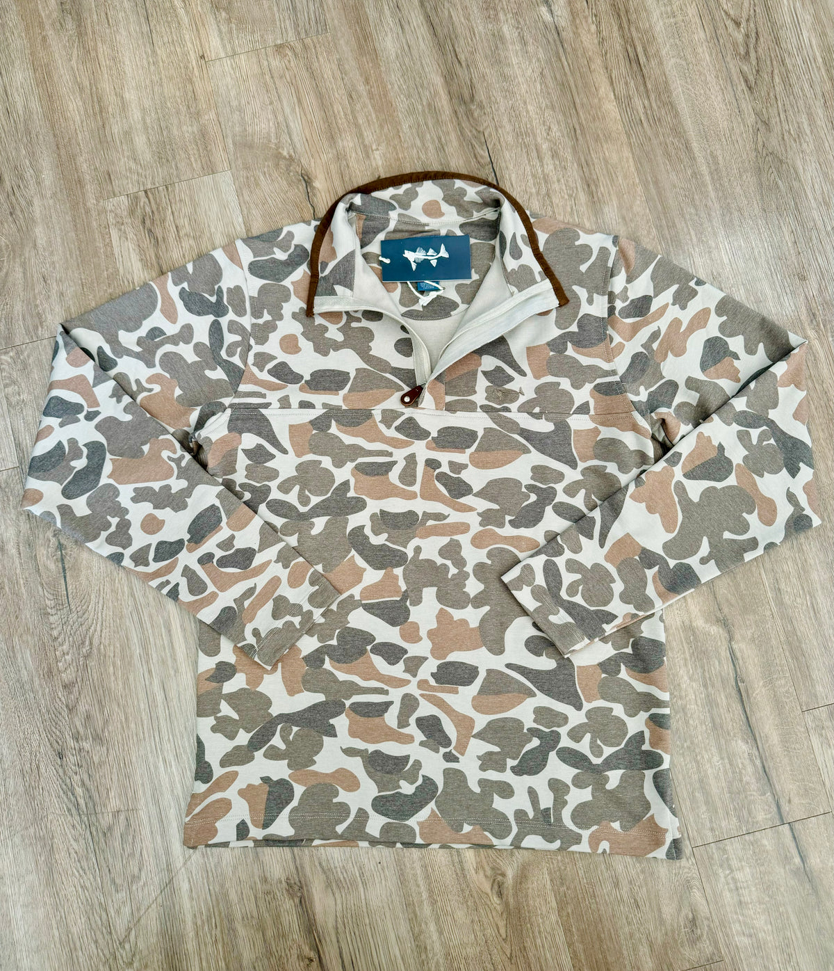 Coastal Cotton - French Terry - Duck Camo - Pull Over