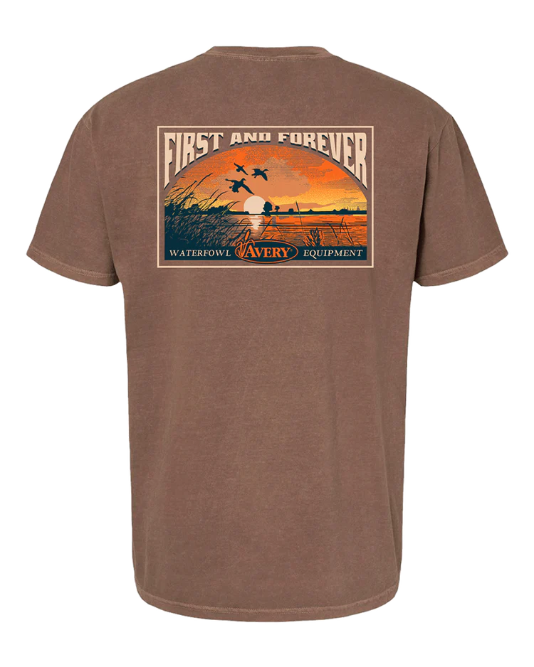 Avery Grass Sunset Short Sleeve T-Shirt