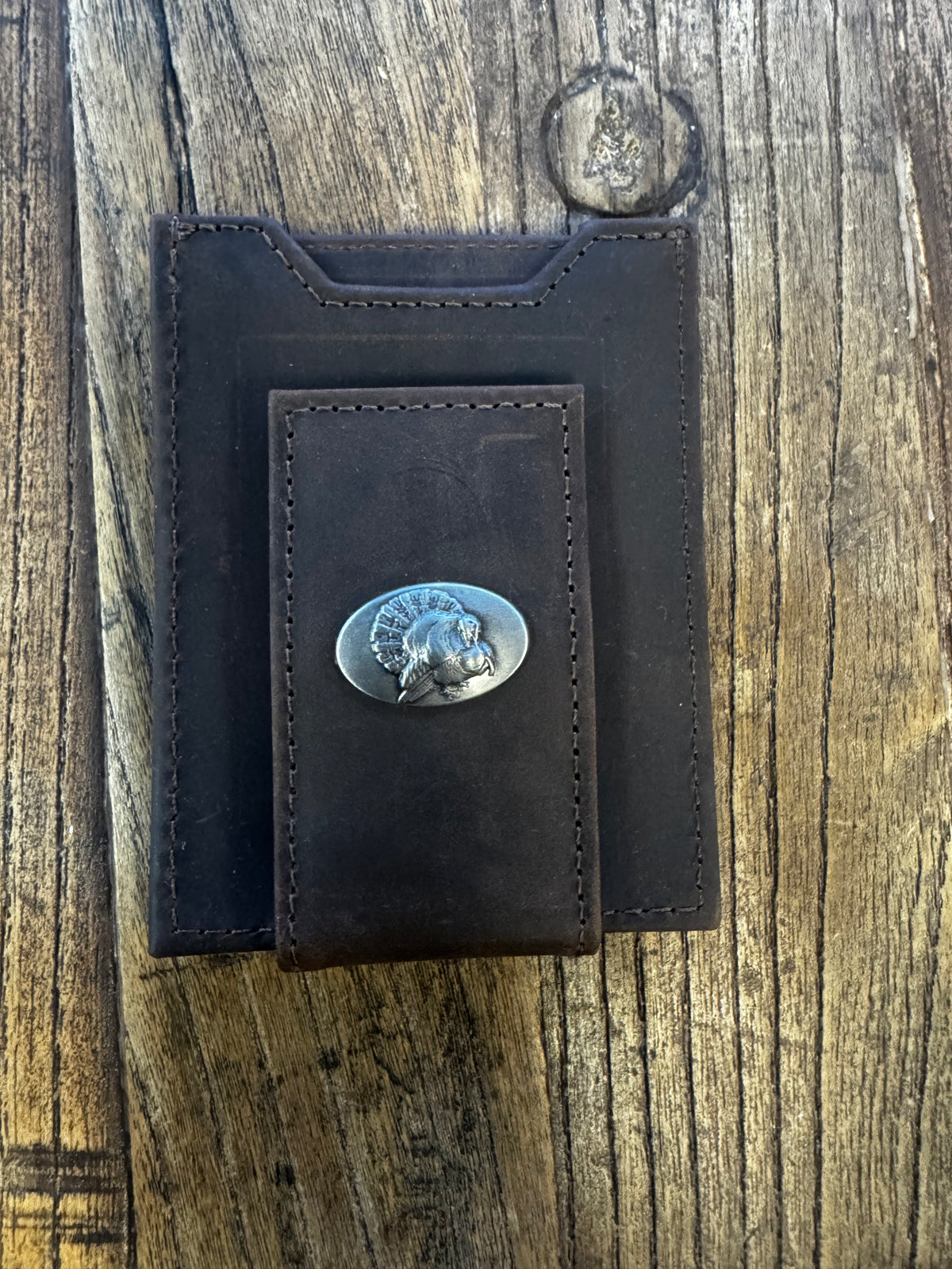 Zep-Pro - Turkey LEATHER MAGNETIC FRONT POCKET WALLET