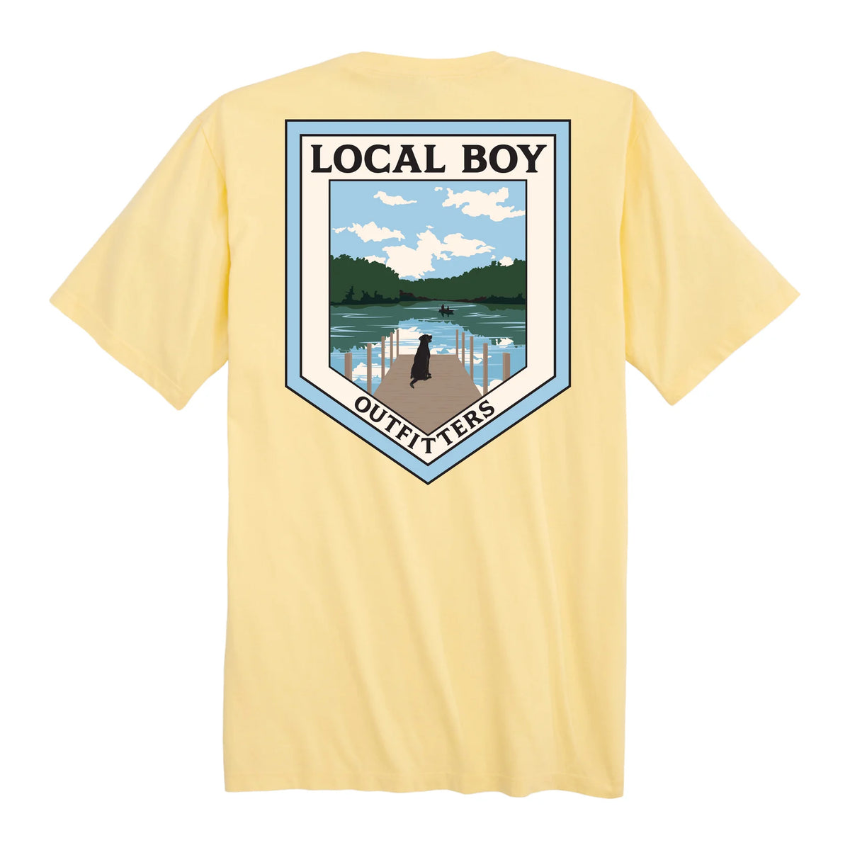 Local Boy-Lake Plate T-Shirt