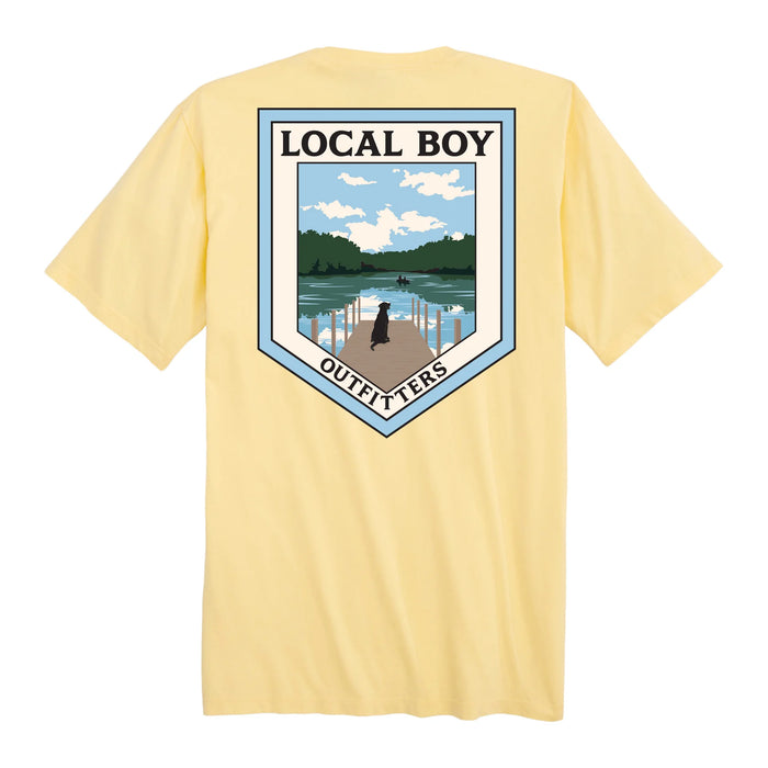 Local Boy-Lake Plate T-Shirt