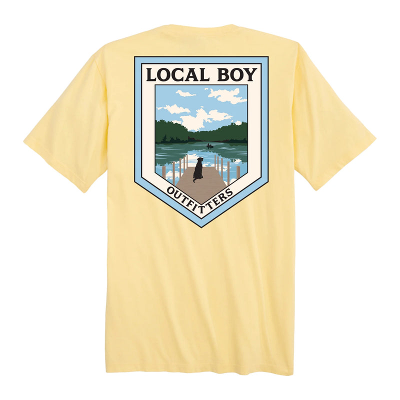 Local Boy-Lake Plate T-Shirt
