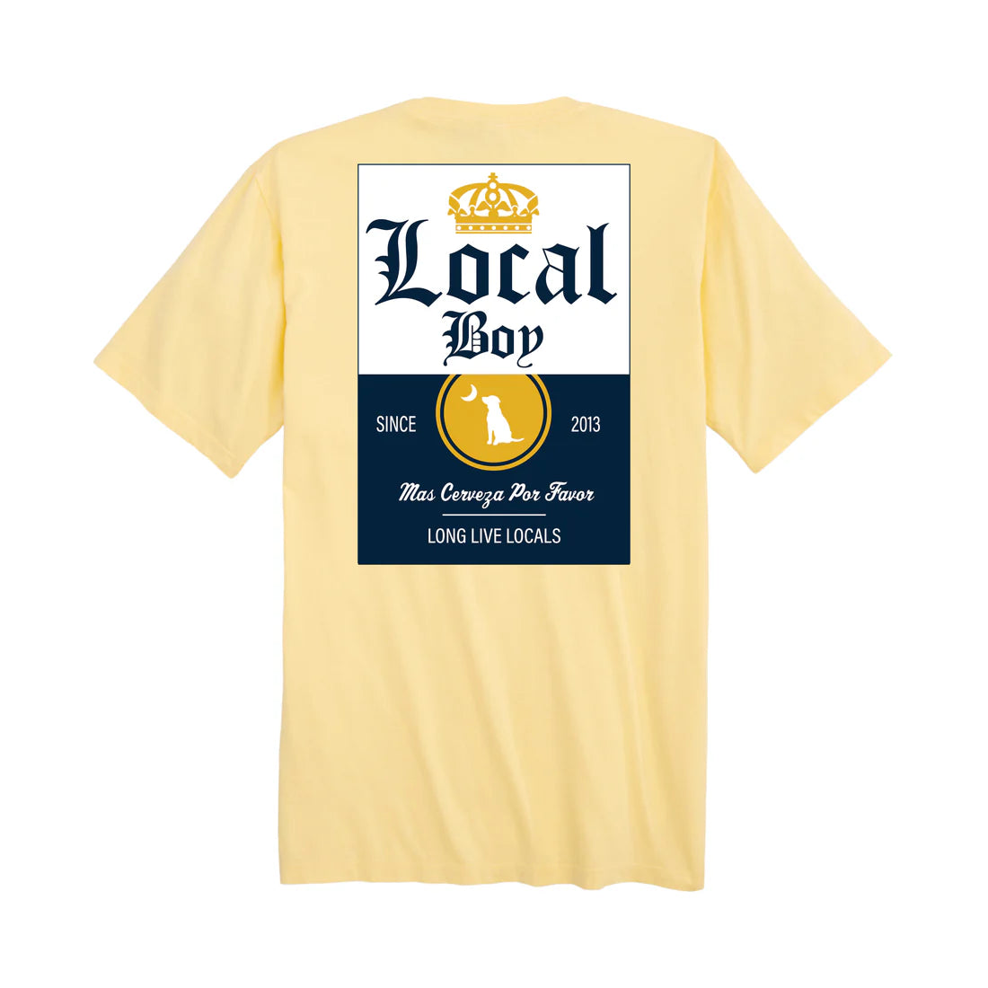 Local Boy-Mas Cerveza T-Shirt