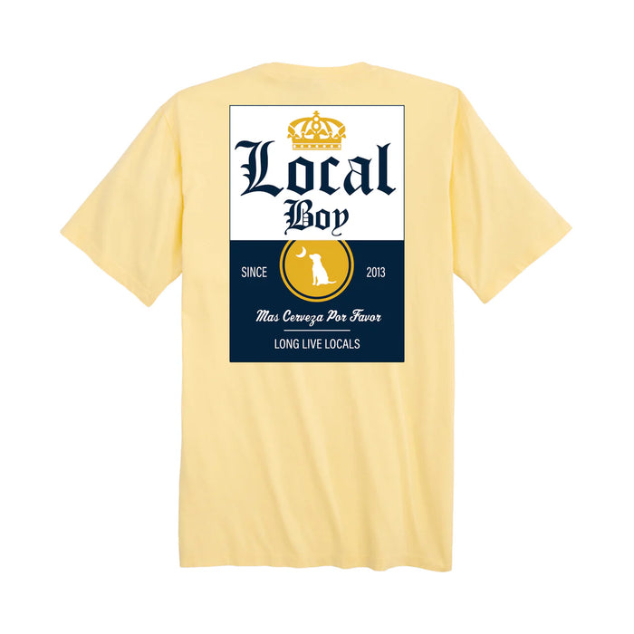 Local Boy-Mas Cerveza T-Shirt