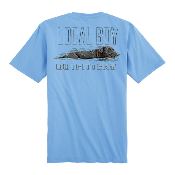 Local Boy-Youth Fetch Black Lab T-Shirt