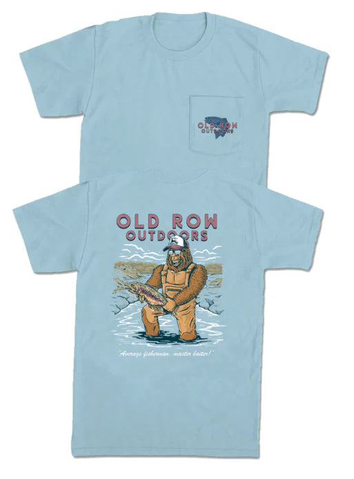 Old Row -Average Fisherman Pocket Tee