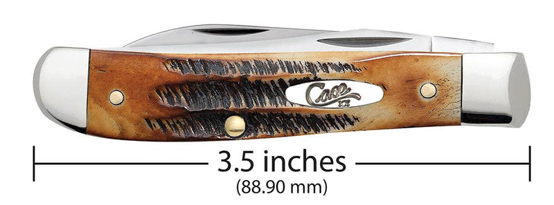 Case Knives-6.5 BoneStag® Mini Trapper