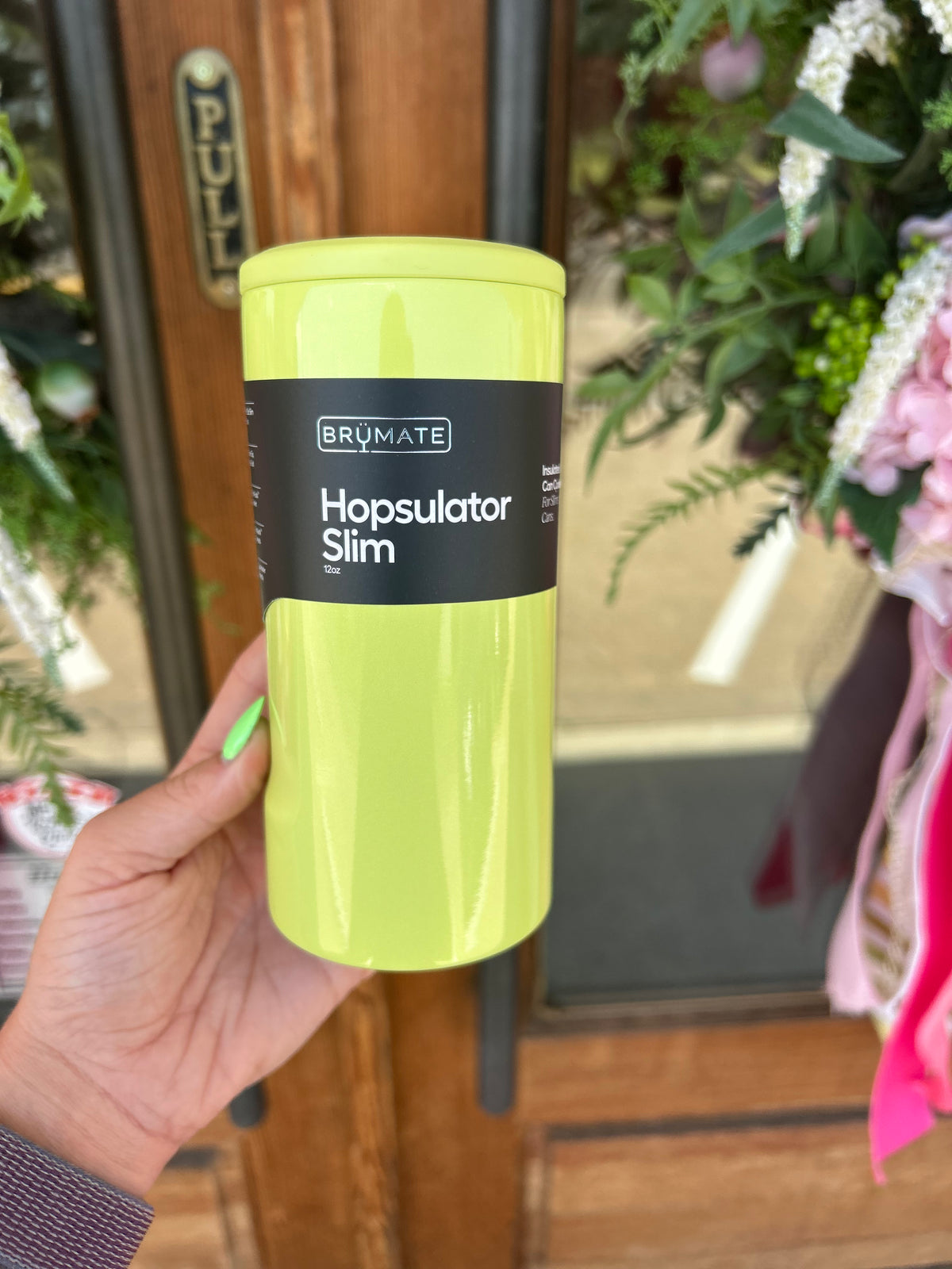 BruMate Hopsulator 12oz Slim Can Lemon Lime