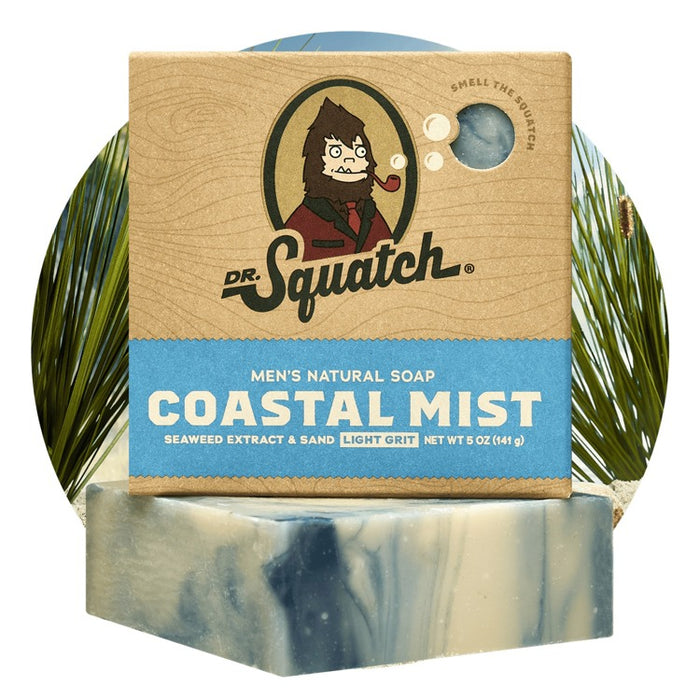 Dr. Squatch -Coastal Mist Bar Soap