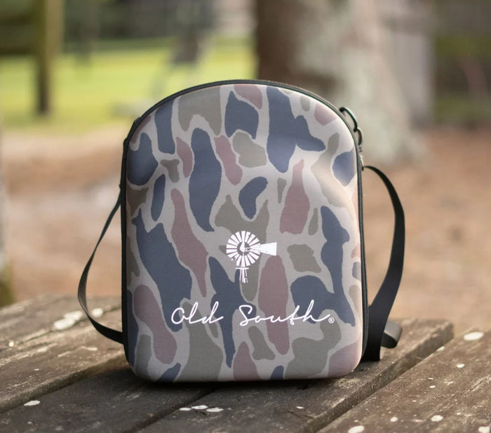 Old South-6 Hat Travel Case Camo