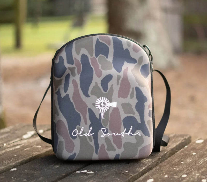 Old South-6 Hat Travel Case Camo