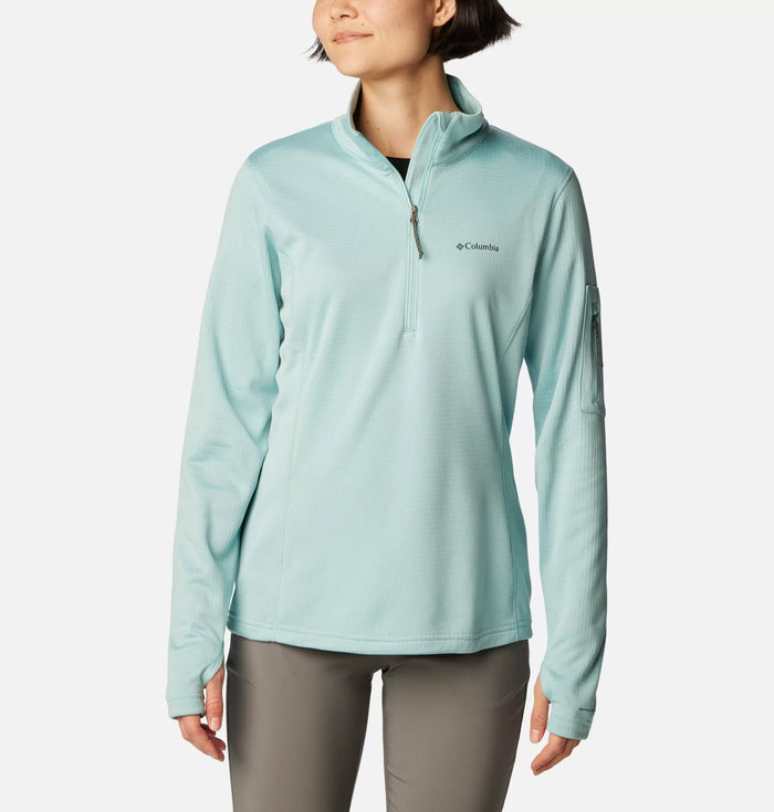 Columbia Women's Park View™ Grid Half Zip Fleece Pullover