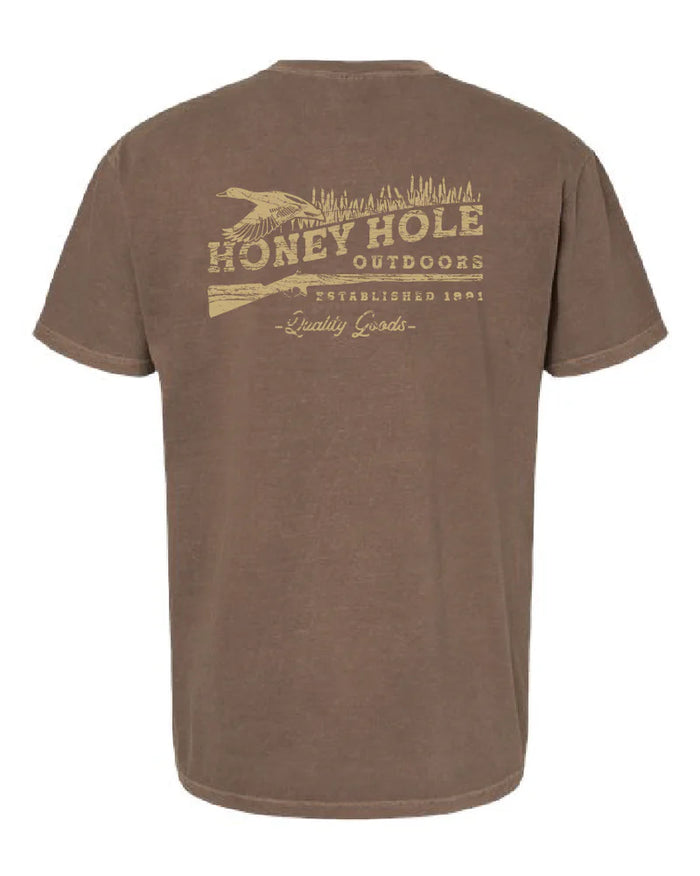 HONEY HOLE OUTDOORS-SHORT SLEEVE - DUCK SHOTTY