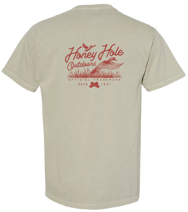 Honey Hole- SHORT SLEEVE (POCKET) - WATER FOWL