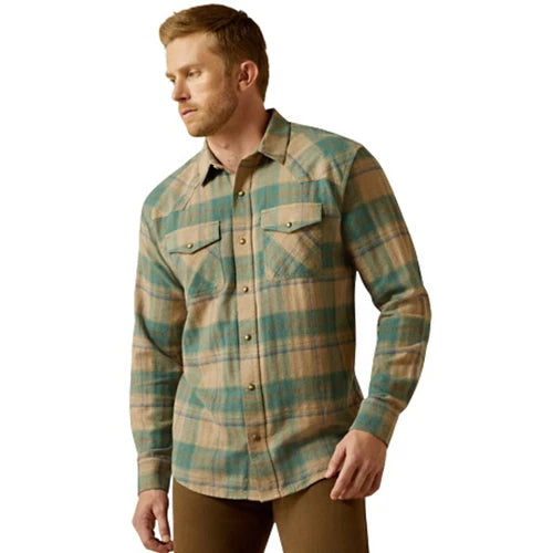 ARIAT Huxlee Retro Fit Long Sleeve Button Up Shir