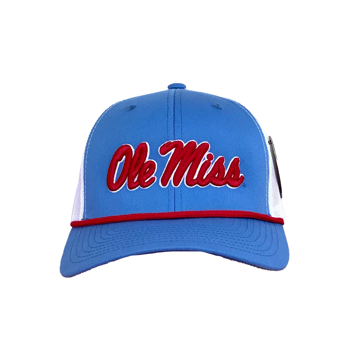 Ole Miss Script 3D 6 Panel Rope