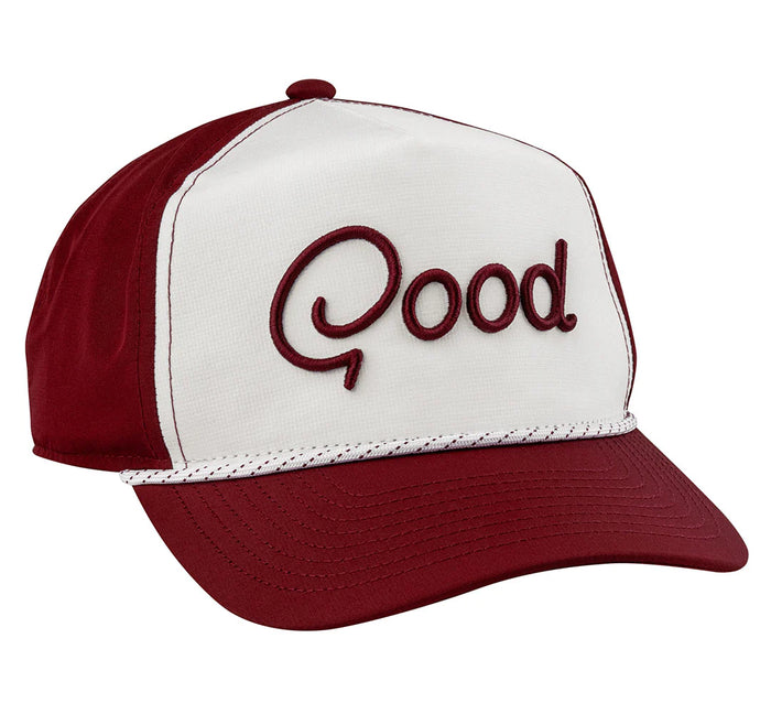 GOOD GOOD MAROON ROPE HAT