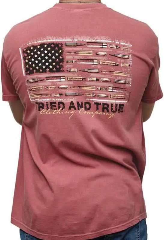 TRIED & TRUE-AMERICAN MADE T-SHIRT-CRIMSON